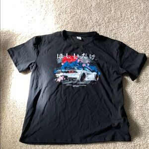 Black Graphic T-Shirt